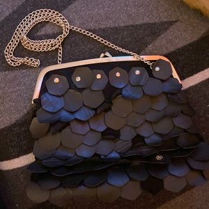 Black recycled rubber handmade purse! 😎♻️